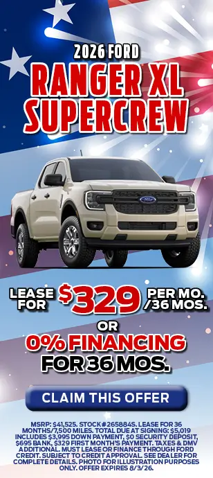 2026 Ford Ranger Special